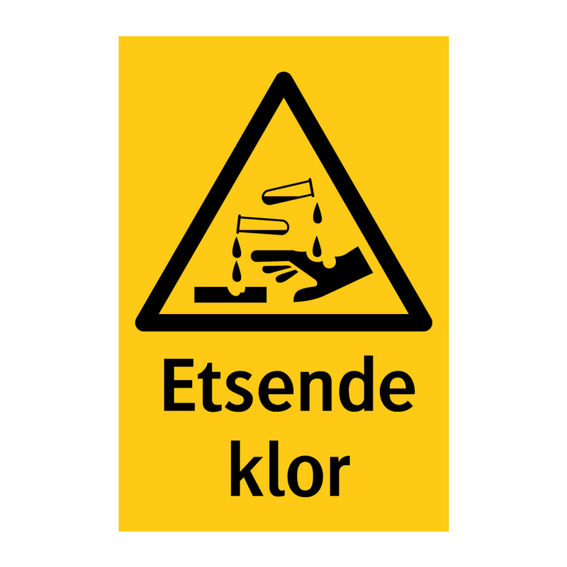 Etsende klor