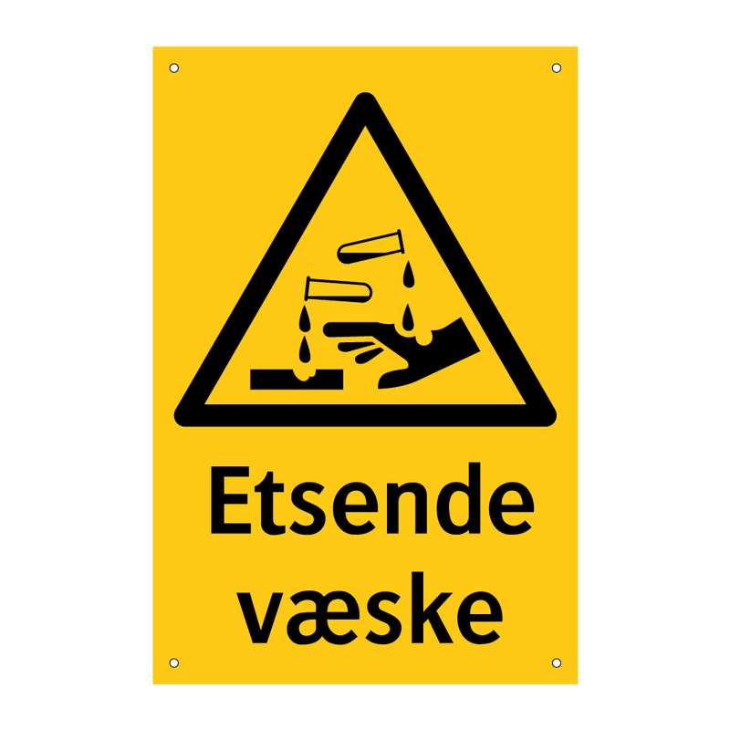 Etsende væske & Etsende væske & Etsende væske & Etsende væske & Etsende væske & Etsende væske