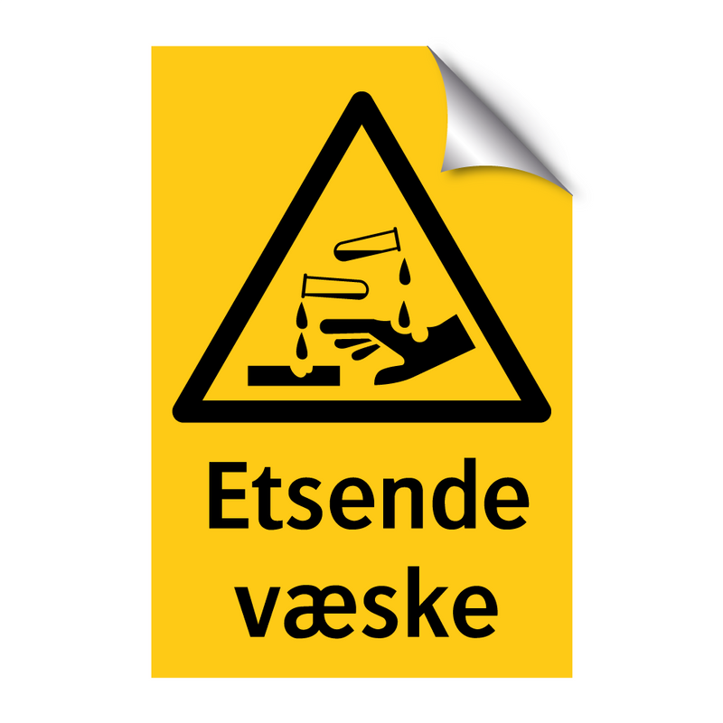 Etsende væske & Etsende væske & Etsende væske & Etsende væske & Etsende væske & Etsende væske