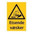 Etsende væsker