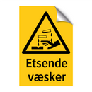 Etsende væsker
