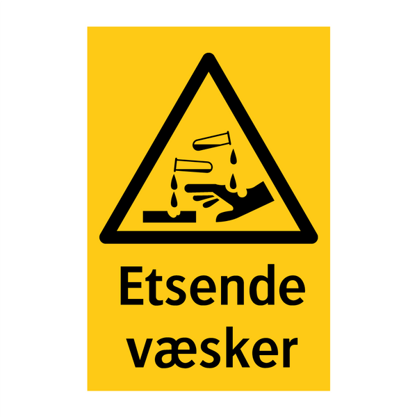 Etsende væsker