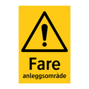 Fare anleggsområde