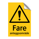 Fare anleggsområde