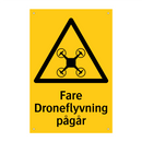Fare Droneflyvning pågår