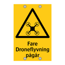 Fare Droneflyvning pågår