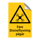 Fare Droneflyvning pågår