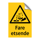 Fare etsende