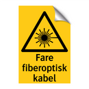 Fare fiberoptisk kabel