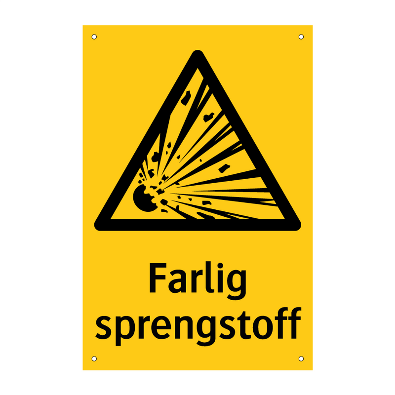 Farlig sprengstoff & Farlig sprengstoff & Farlig sprengstoff & Farlig sprengstoff