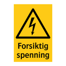 Forsiktig spenning