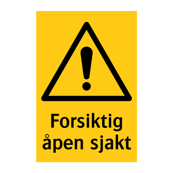Forsiktig åpen sjakt & Forsiktig åpen sjakt & Forsiktig åpen sjakt & Forsiktig åpen sjakt