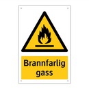 Brannfarlig gass