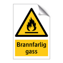 Brannfarlig gass