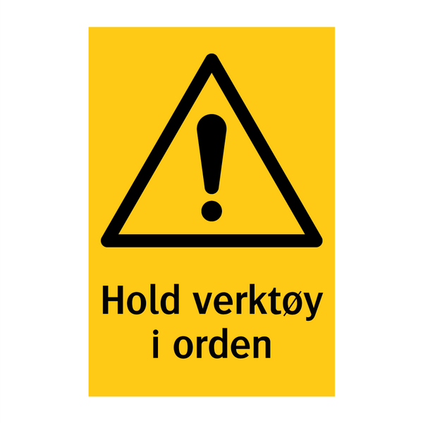 Hold verktøy i orden