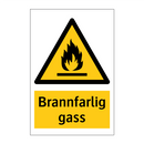 Brannfarlig gass
