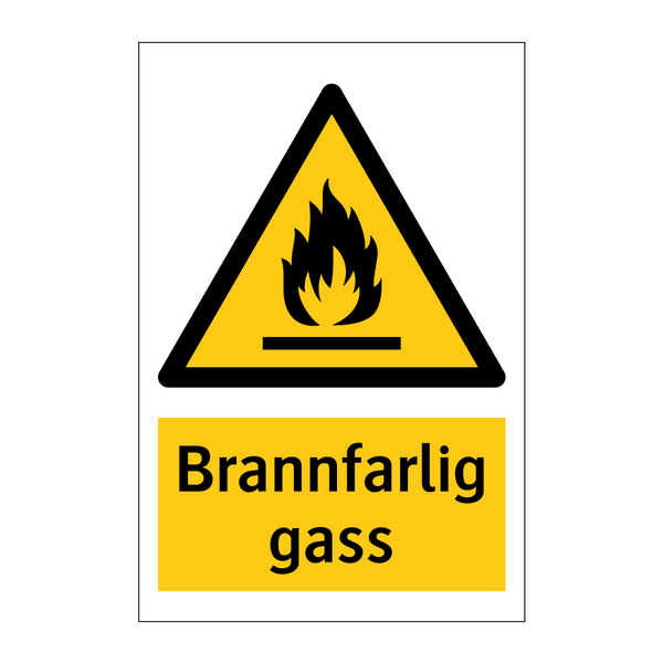 Brannfarlig gass