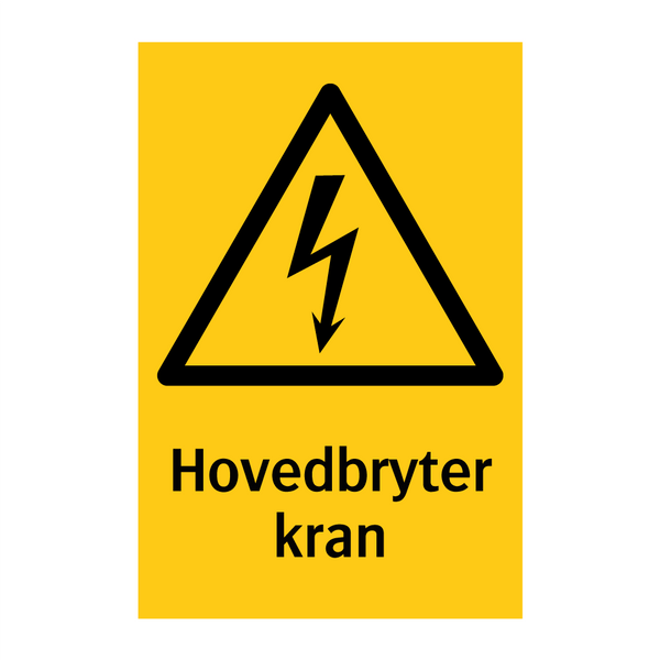 Hovedbryter Kran