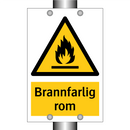 Brannfarlig rom