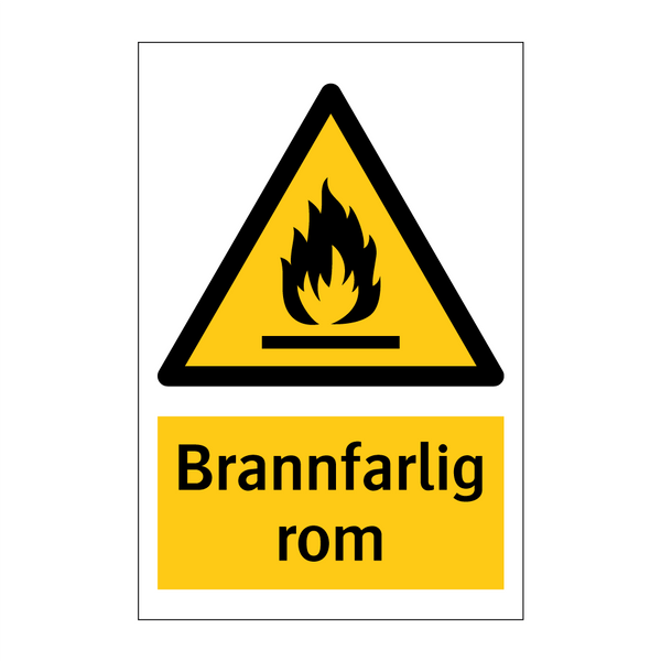 Brannfarlig rom