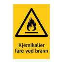 Kjemikalier Fare ved Brann