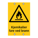 Kjemikalier Fare ved Brann