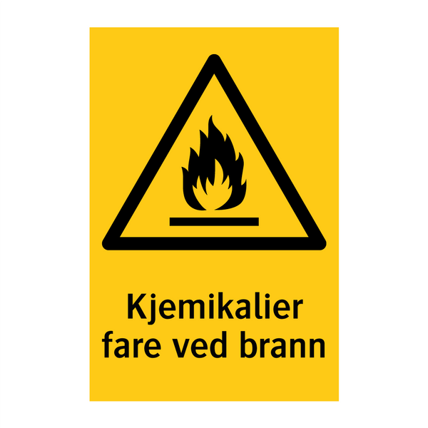 Kjemikalier Fare ved Brann