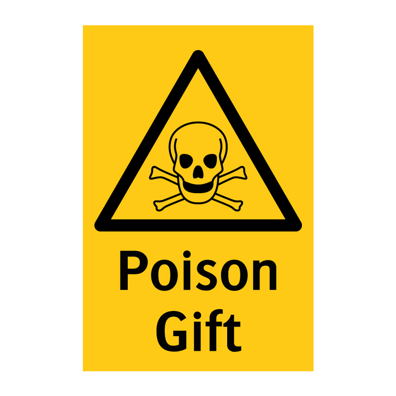 Poison Gift & Posion Gift & Posion Gift & Posion Gift & Posion Gift & Posion Gift & Posion Gift