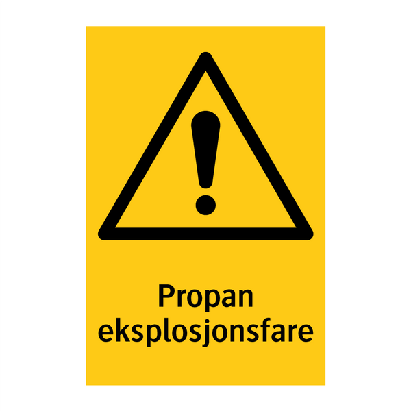 Propan eksplosjonsfare