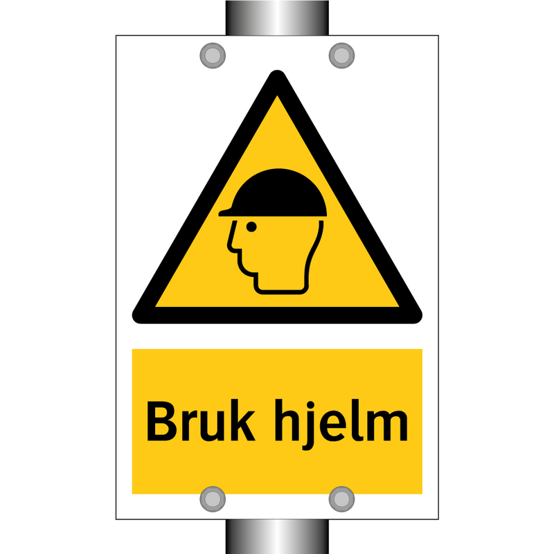 Bruk hjelm