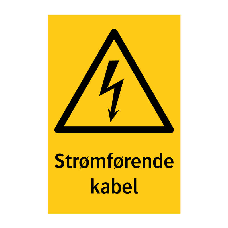 Strømførende kabel & Strømførende kabel & Strømførende kabel & Strømførende kabel