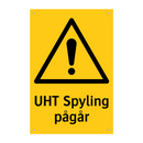 UHT Spyling pågår