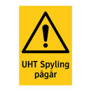 UHT Spyling pågår