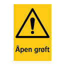 Åpen grøft
