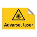 Advarsel Laser