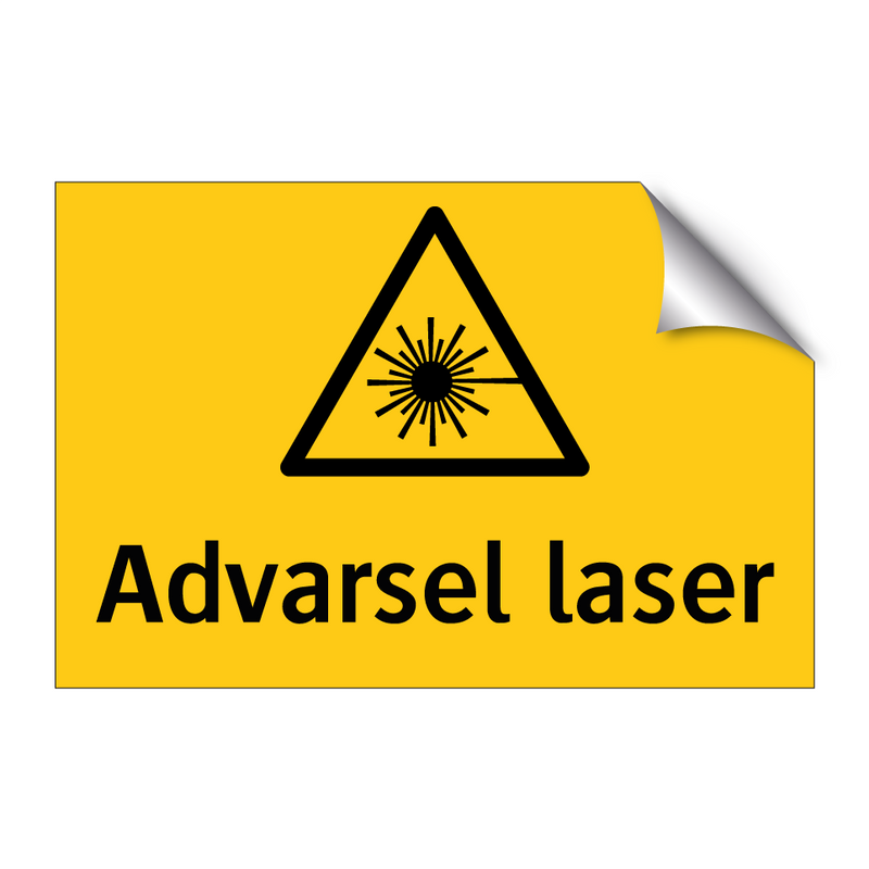 Advarsel Laser