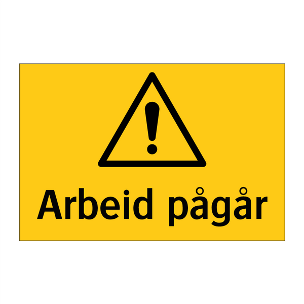 Arbeid pågår & Arbeid pågår & Arbeid pågår & Arbeid pågår & Arbeid pågår & Arbeid pågår