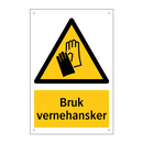 Bruk vernehansker