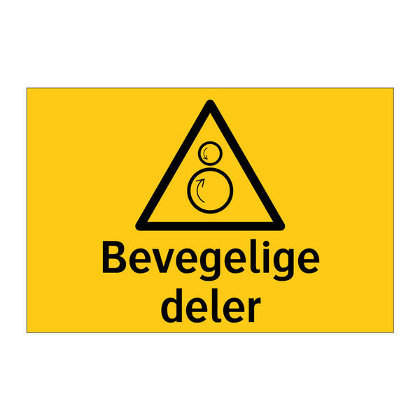 Bevegelige deler