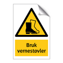 Bruk vernestøvler