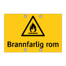 Brannfarlig rom