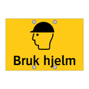 Bruk hjelm