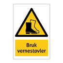 Bruk vernestøvler
