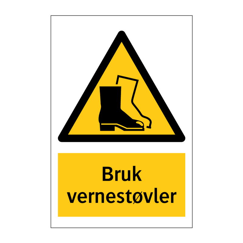 Bruk vernestøvler & Bruk vernestøvler & Bruk vernestøvler & Bruk vernestøvler