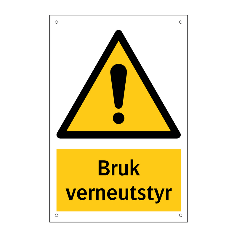 Bruk verneutstyr
