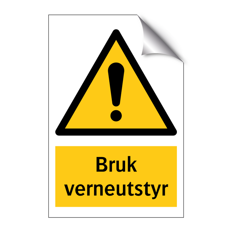 Bruk verneutstyr