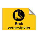 Bruk vernestøvler