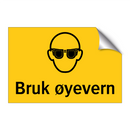 Bruk øyevern