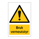 Bruk verneutstyr