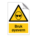 Bruk øyevern